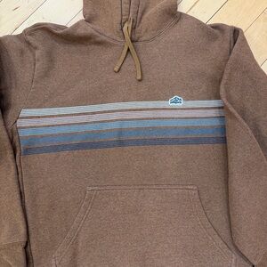 Patagonia Brown Fleece-Lined Hoodie